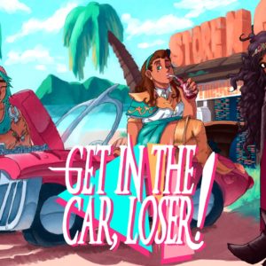 GRATIS Spiel „Get in the Car, Loser!“ kostenlos für Windows und macOS downloaden bei itch.io und im Steam-Store kostenlos spielen