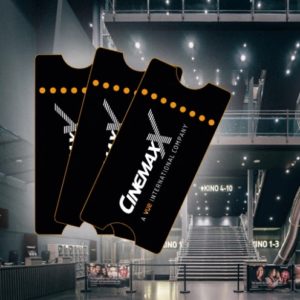 🎦 3x Kinogutschein für alle 2D-Filme in den CinemaxX Kinos für 14,99€