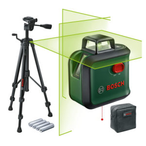 Bosch Kreuzlinienlaser AdvancedLevel 360 + Stativ für 118,30€ (statt 163€)