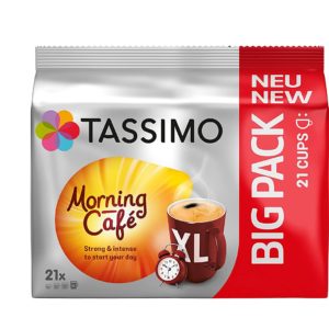 ☕️ Amazon: Tassimo Kapseln versch. Sorten im 5er Pack für 17,39€ (statt 26€)