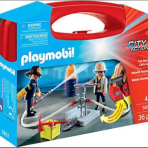 PLAYMOBIL 5651 City Action Mitnehm-Feuerwehrset mit funktionsfähiger Wasserpumpe ( Amazon Prime)