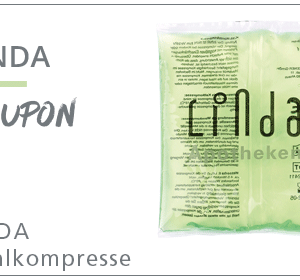 GRATIS „LINDA Kühlkompresse“ in den Linda Apotheken vor Ort ab 10€ Einkauf