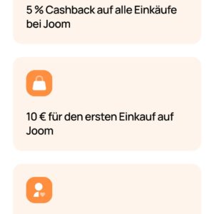 10€ für gebührenfrei Joompay virtuelle VISA