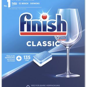 135x Finish Classic Megapack Spülmaschinentabs für 9,99€ (statt 12,15€) 👉 0,07€ pro Tab