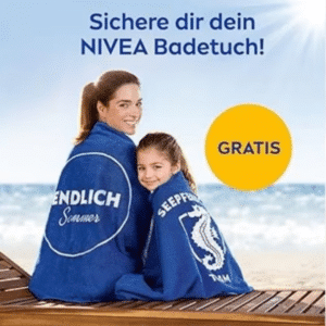 🤩 Amazon: Gratis NIVEA Badetuch / Cape