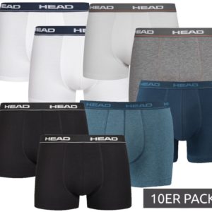 🩲 10er Pack HEAD Men Boxershorts für 34,99€  (statt 60€)