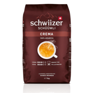 ☕ 1kg Kaffee Schwiizer Schüümli Crema Medium für 11,99€ (statt 19€)