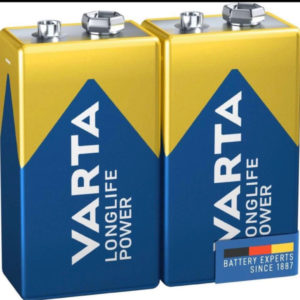 VARTA LONGLIFE Power Alkaline Batterie - 9V E-Block 6LP3146 (Amazon)