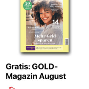 Netto App Gratis Coupon für Magazin „Gold“