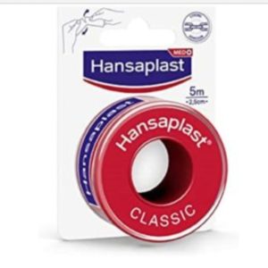 Hansaplast Fixierpflaster Classic (5m x 2,5cm) für 1,71€ (statt 2,45€) *Prime*