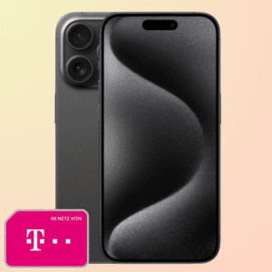 Magenta1 Schnapper!📱 iPhone 15 Pro für 279€ + 90GB 5G/LTE Telekom Allnet für 34,95€ (ohne Magenta1: 50GB für 39,95€)