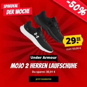 Under Armour Mojo 2 Herren Laufschuhe ab 29,99€ + Versand (statt 41€)