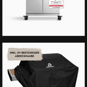 BURNHARD 4-Brenner Gasgrill Big FRED Deluxe