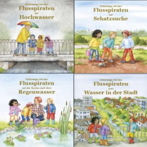 GRATIS 4 Bücher aus der Reihe "Unterwegs mit den Flusspiraten" kostenlos (pdf / Print)