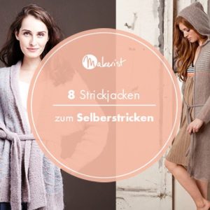 GRATIS 3 kostenlose Strickanleitungen für Strickjacken bei Makerist downloaden