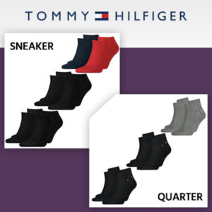 🧦 Tommy Hilfiger Socken: 8x Quarter oder 8x Sport ab 34,99€