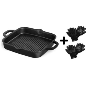 *Preisfehler?* Burnhard Gusseisen-Pfanne + 2x Grillhandschuhe für 28,69€ (statt 89€)