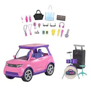 Barbie GYJ25 - "Bühne frei für große Träume" Fahrzeug-Spielset,  (Amazon Prime)