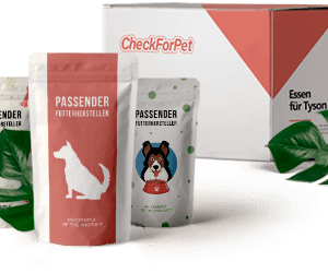 GRATIS abgestimmte Futterproben-Box mit bis zu 5 Marken für 🐶 😻