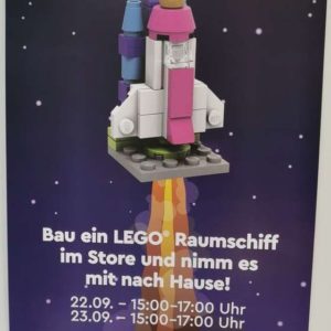 *endet* GRATIS "LEGO® Raumschiff“ kostenlos bauen am 22. + 23.09.2022