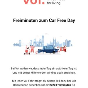 [VOI] 40 Freiminuten mit der App