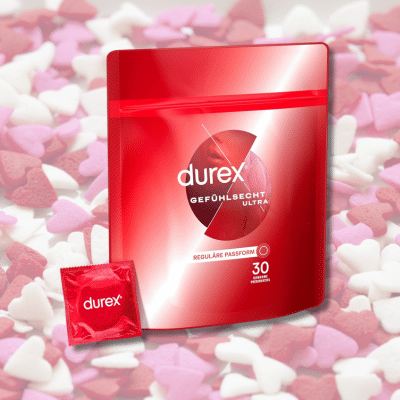 😍 30er Pack Durex Kondome Gefühlsecht Ultra für 17€ (statt 30€)