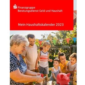 Kostenloser Haushaltsbuch/Haushaltskalender 2023 der Sparkasse