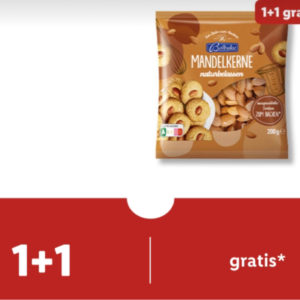 Belbake  Mandelkerne 200g 1+ 1 (  Lidl Plus)