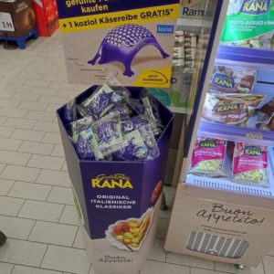 Kaufe 3x Pasta Rana und erhalte eine Käsereibe von Koziol gratis dazu- sehen im Kaufland Süddeutschland