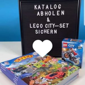 Gratis Lego City Stuntz Stuntbike für Spielzeugkatalog-Abholung mit Kind bei Smyths Toys