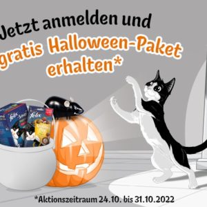 Für Katzen Felix Club Gratis Halloween Paket