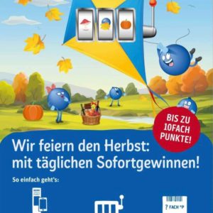 Die Payback Herbst Slotmaschine kommt zurück - REWE Punktoberfest ab 10.10.-23.10.22