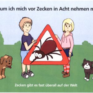 GRATIS Vorlese-Fibel/Zecken-Malbuch für Kinder kostenlos bestellen oder downloaden