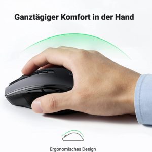 UGREEN Kabellose Maus mit 18 Monaten Batterielaufzeit für 9,99€