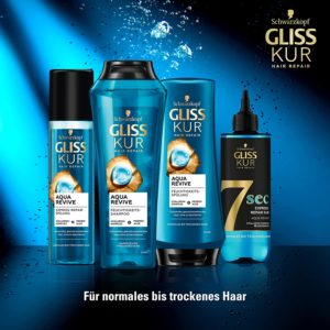 👩‍🦱 Schwarzkopf Gliss Kur Shampoo Aqua Revive für nur 1,19€ (statt 2,45€)