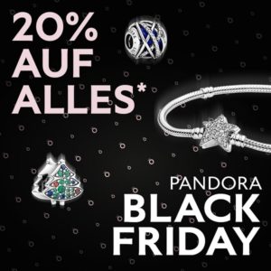 💍🖤 Pandora Black Friday - 20% Rabatt auf alles