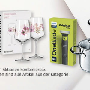 20% Rabatt auf auch reduzierte Haushaltswaren bei Müller - z. B. WMF Besteck-Set Denver 30-tlg. 55,99€ statt 79,99€