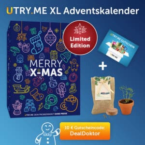 UTRY.ME-Adventskalender 2023 für 49,90€ (statt 80€) + gratis Fichtenset