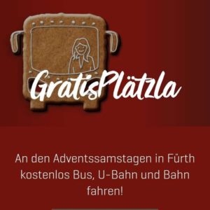 ÖPNV in Fürth, Kaiserslautern, Mainz, Wiesbaden, Aschaffenburg, Speyer, Lippstadt, Hagen, Lingen (Ems), Halle/Saale, Bochum kostenlos an den Adventssamstagen nutzen