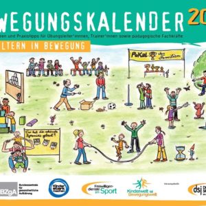 dsj-Bewegungskalender 2023 kostenlos von der Deutschen Sportjugend bestellen oder downloaden