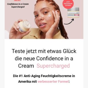 Gratis Probe Confidence in a Cream  Supercharged
Von IT cosmetic