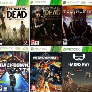 GRATIS 6 Spiele "The Walking Dead" + "Season Two" + "Crackdown" + "Crackdown 2" + "Too Human" + "Harms Way" im Xbox-Store