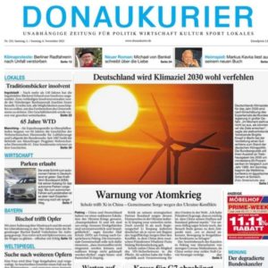 Donaukurier Und Seine Lokalausgaben Kostenlos Lesen Als EPaper