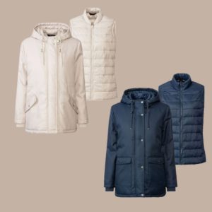 🧥 esmara Damen Allwetterparka und Weste für 27,99€ zzgl. Versandkosten (statt 45€)