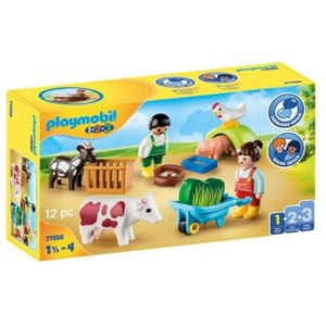 🐔🐮 Playmobil 1.2.3 Spielspaß auf dem Bauernhof für 12,97€ (statt 16€)