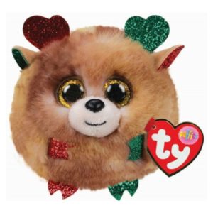 😍 Ty - Puffies - Fudge der Weihnachtselch, 10cm für 2,12€ (statt 5,89€)