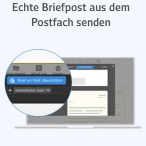 Drei Briefe pro Monat kostenlos versenden mit web.de + GMX.de