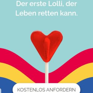 Life Lolli Set kostenlos anfordern und damit Leben retten