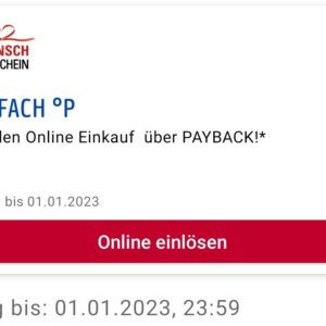 "Wunschgutschein" jetzt mit 10-fach Payback-Punkten