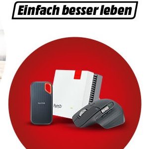 MediaMarkt: "Einfach besser Leben", z.B. AVM FRITZ!Box 7590 AX + FRITZ!DECT 500 für 229€ (statt 268€)